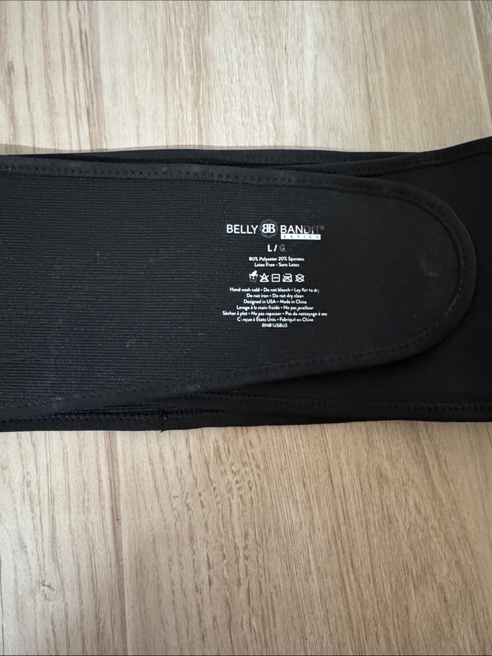 Belly & back maternity support belt - BellyBandit Basics - Size L